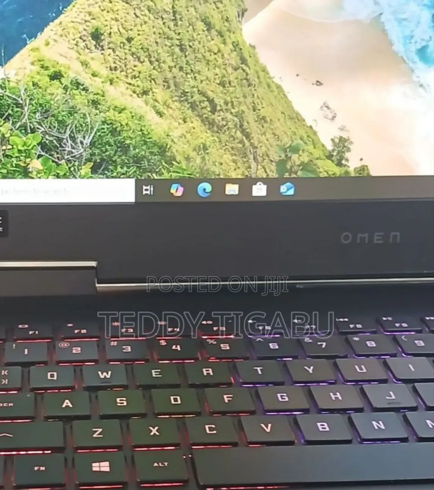 New Laptop HP Omen 15 16GB Intel Core I7 SSD 512GB