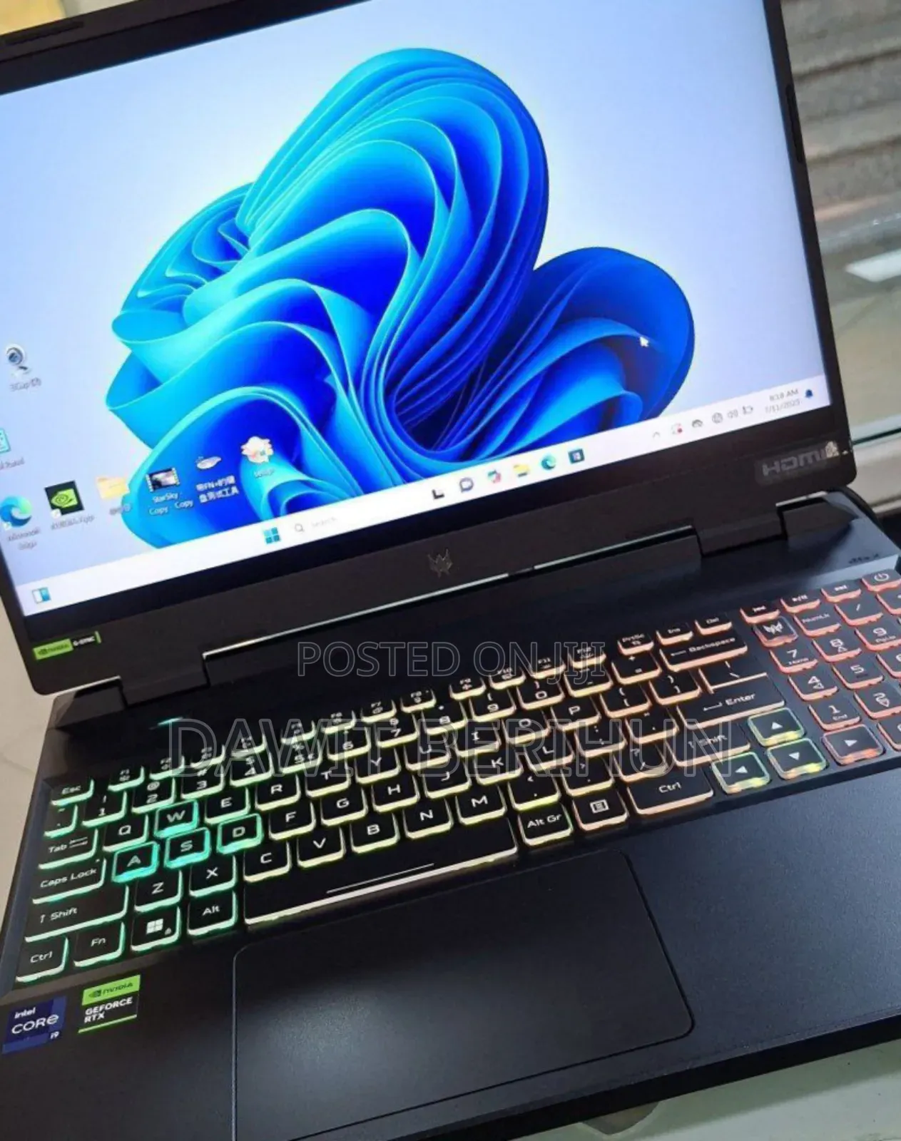 New Laptop Acer Predator Helios 300 16GB Intel Core I9 SSD 1T