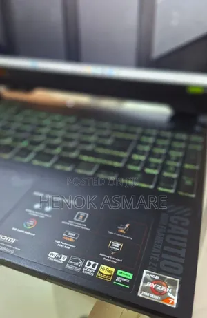 New Laptop Asus TUF Gaming A15 16GB AMD Ryzen 7 SSD 512GB