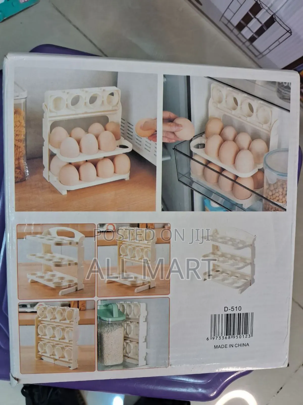 Folding Egg Rack
