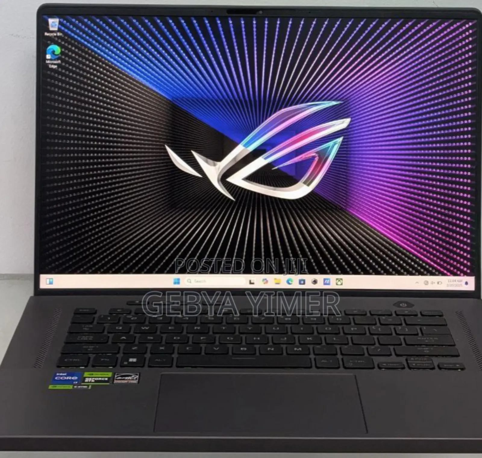 New Laptop Asus ROG Zephyrus G16 16GB Intel Core I7 SSD 512GB