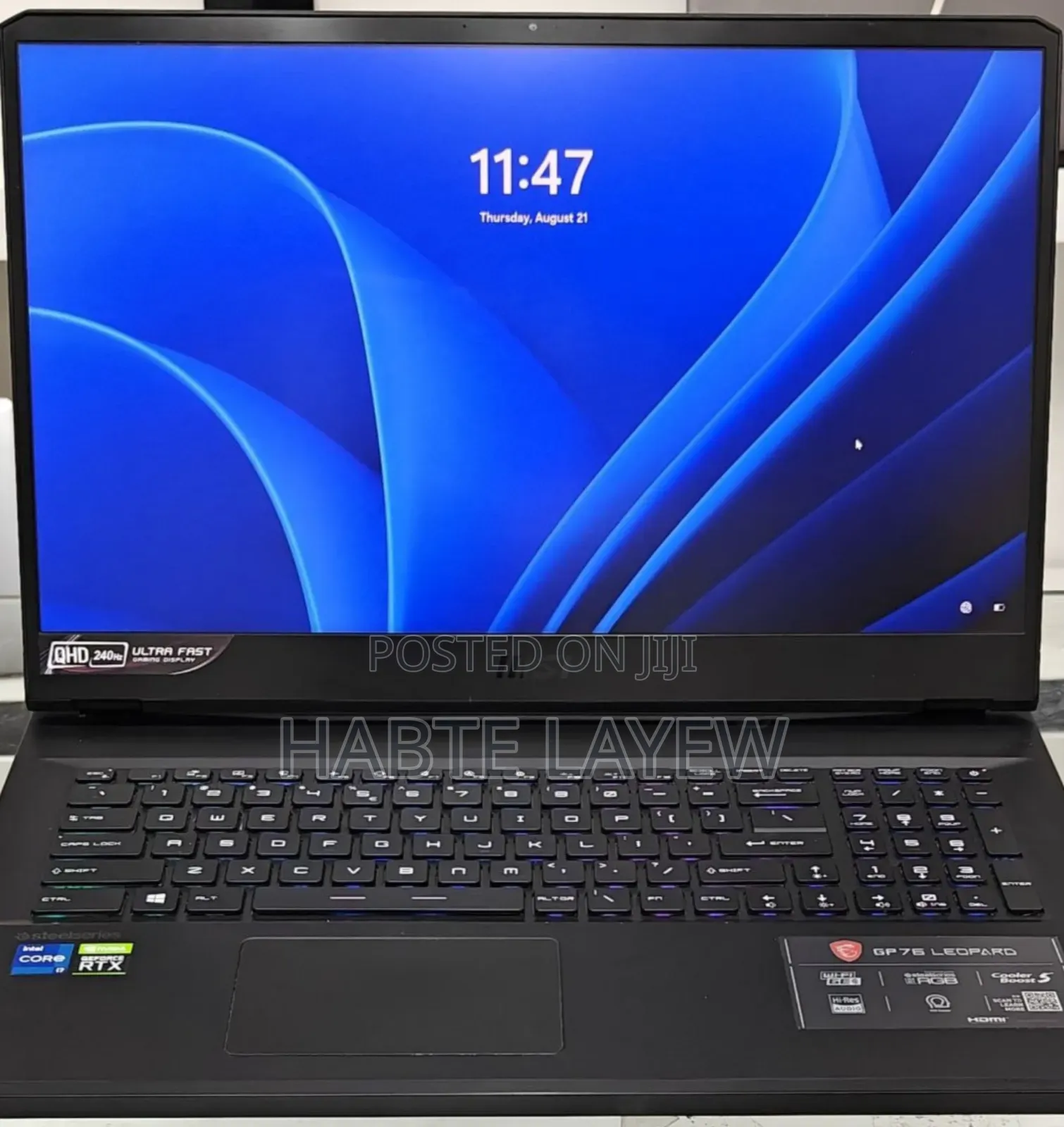 New Laptop MSI GP60 16GB Intel Core I7 SSD 1T