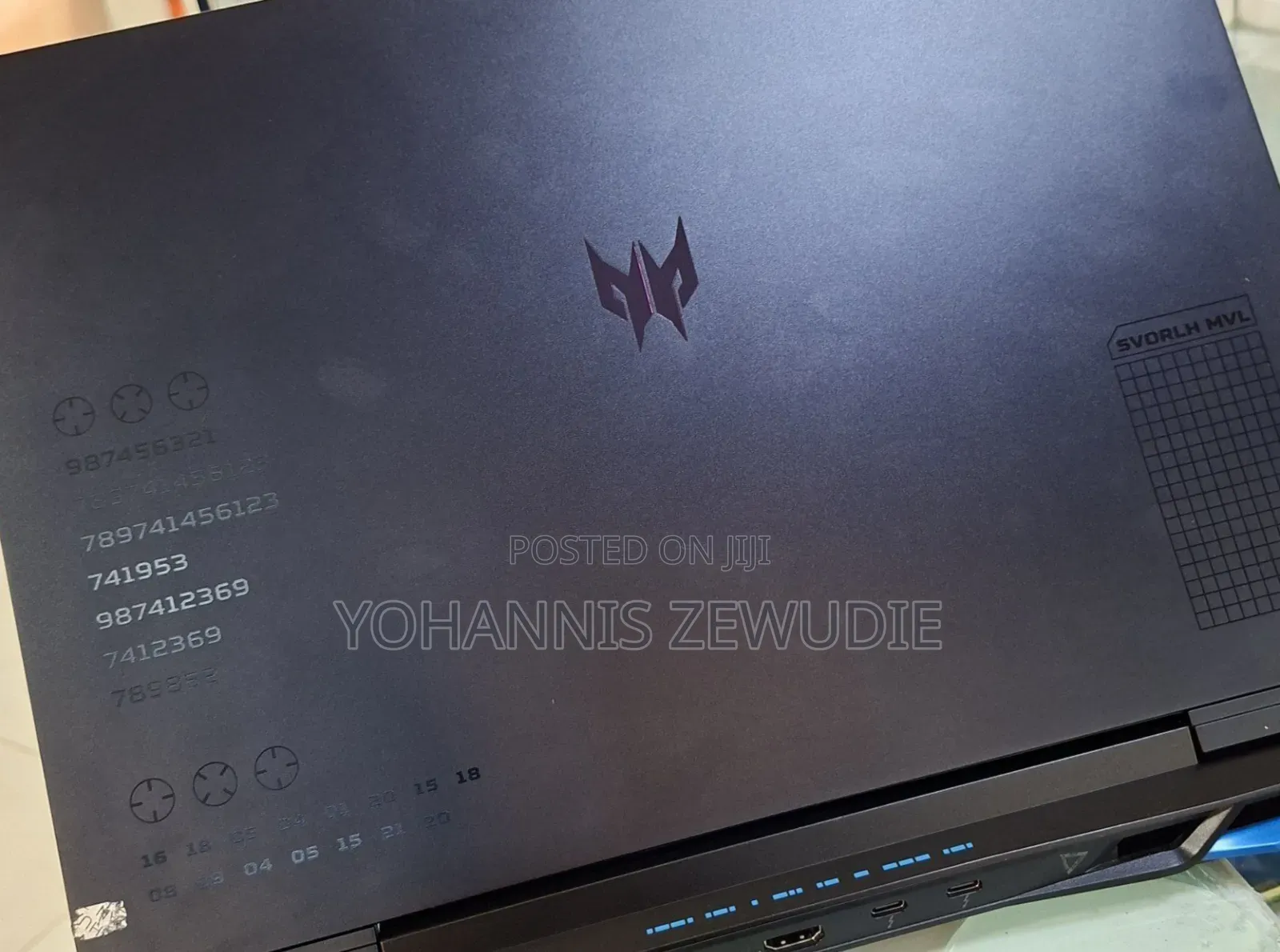 New Laptop Acer Predator Helios 300 16GB Intel Core I9 SSD 1T