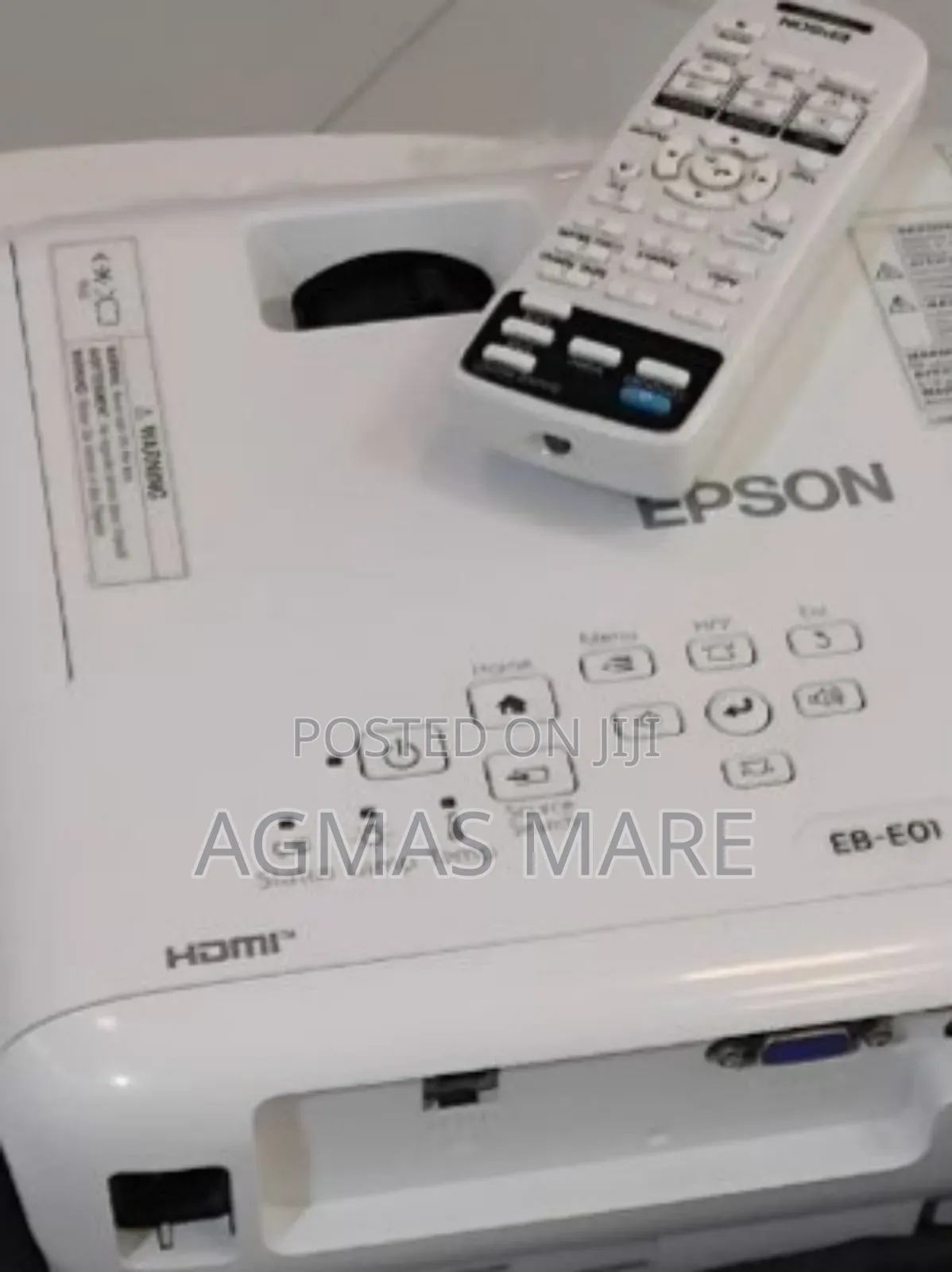 Epson Projector
Model Name: Eb-E01