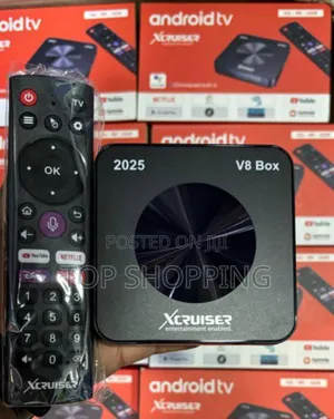 Xcruiser V8 Smart Tv Box 256 Gb With 8 Ram