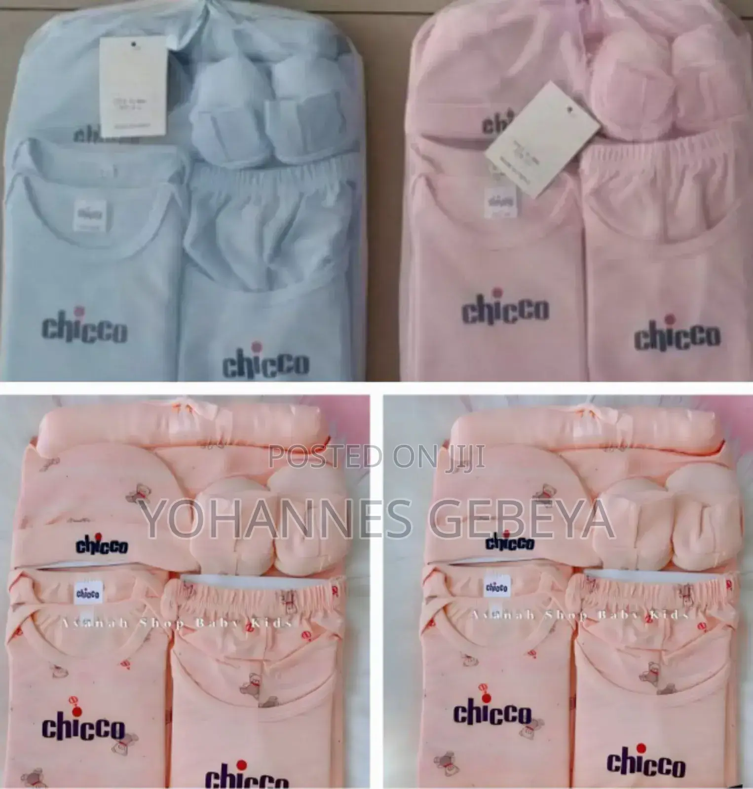 Chicco 8 PCS Blanket Gift Set
