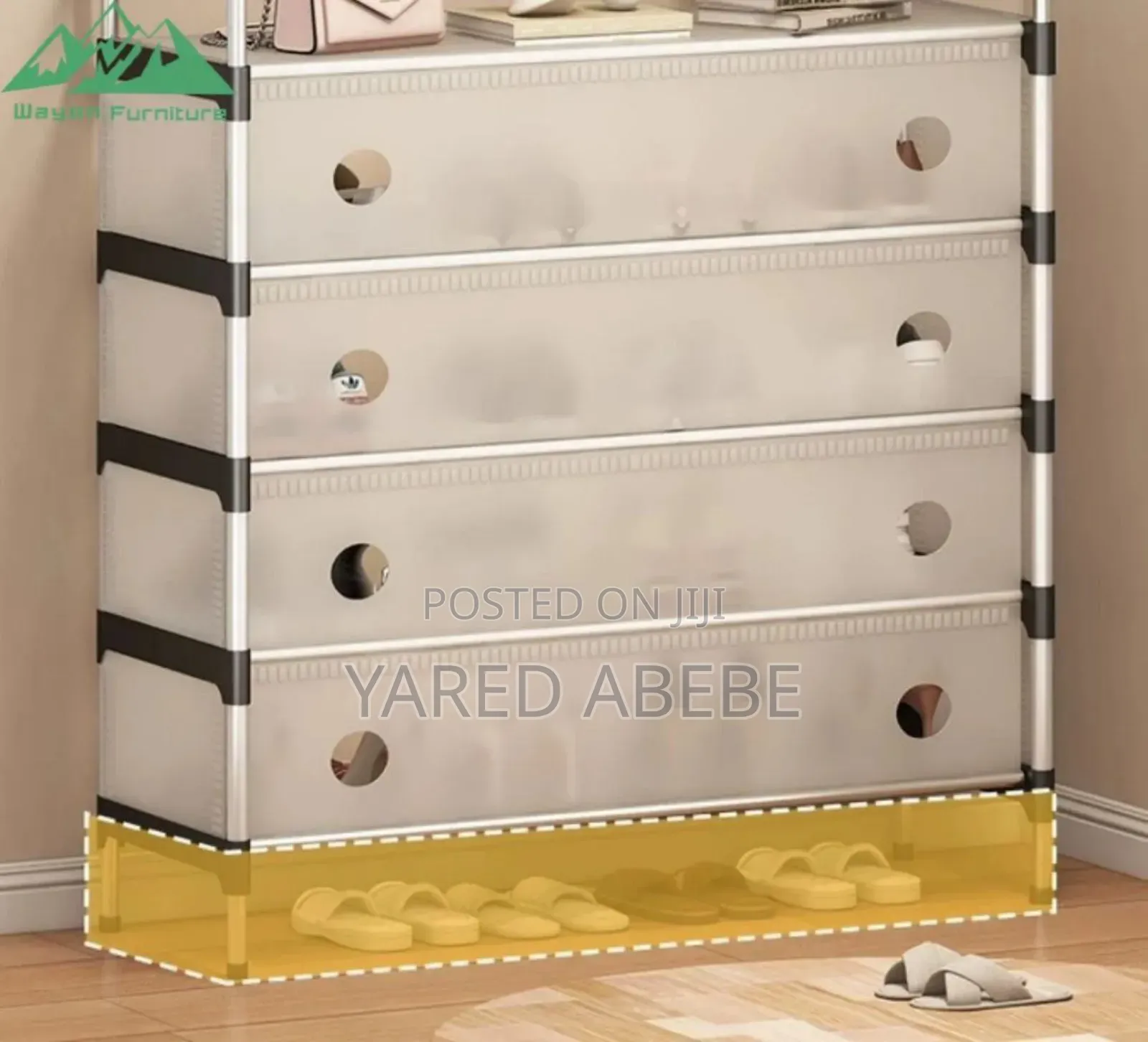 New Simple Floor Clothe Rack