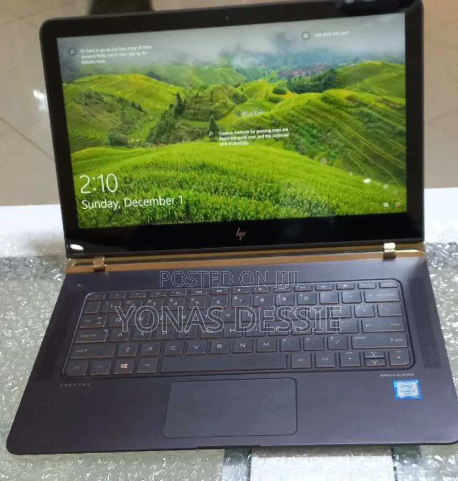 New Laptop HP Spectre 8GB Intel Core i7 SSD 256GB