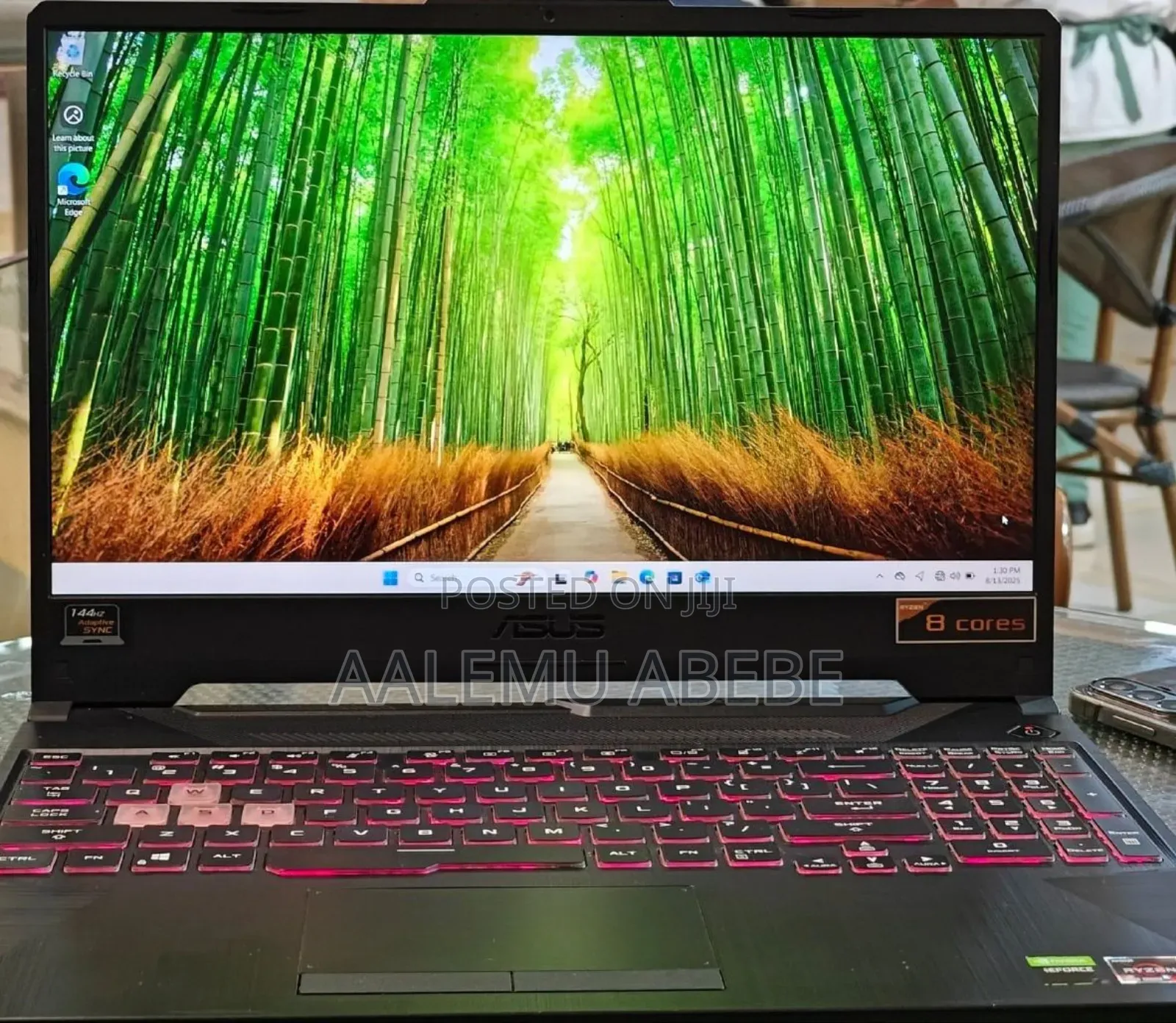 New Laptop Asus TUF Gaming A15 16GB AMD Ryzen 9 SSD 512GB