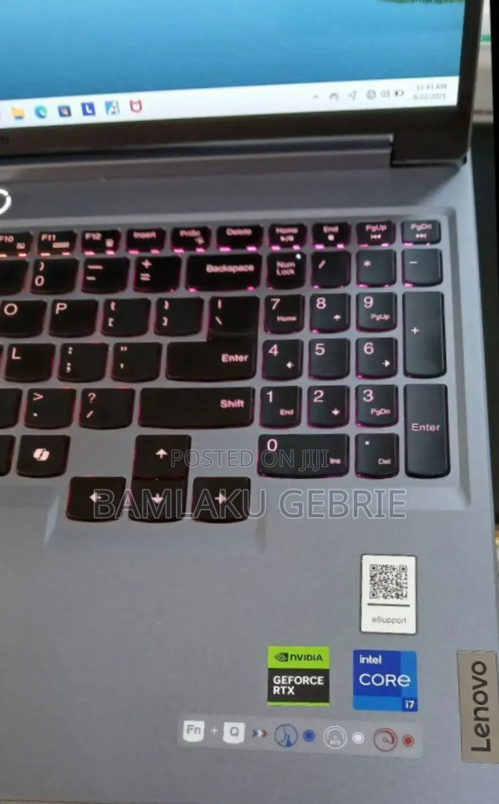 New Laptop Lenovo Legion 5 16GB Intel Core I7 SSD 1T