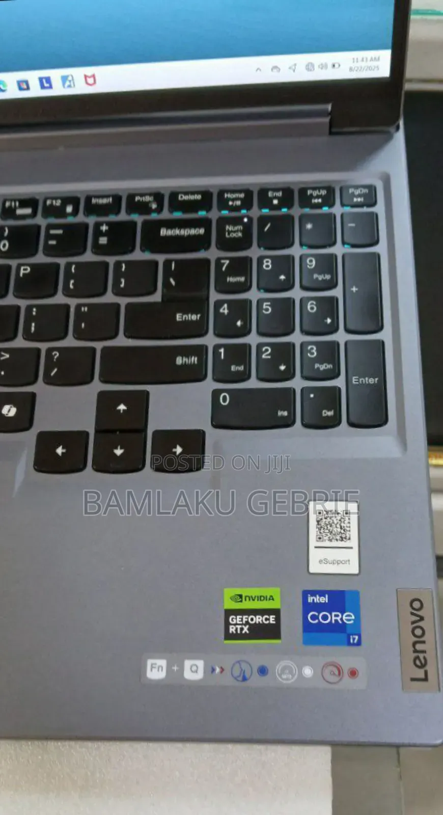 New Laptop Lenovo Legion 5 16GB Intel Core I7 SSD 1T