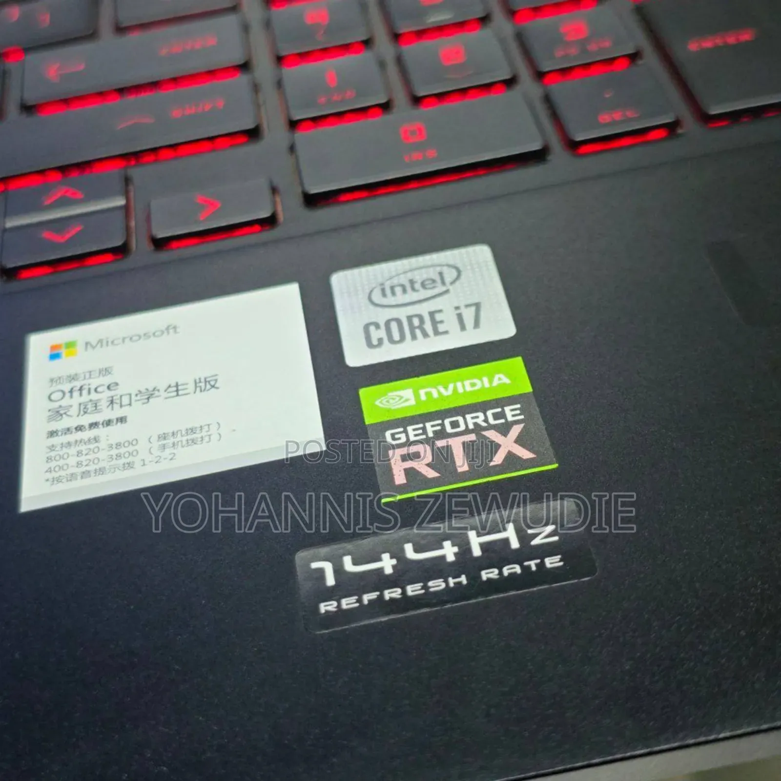 New Laptop HP Omen 16 16GB Intel Core I7 SSD 512GB