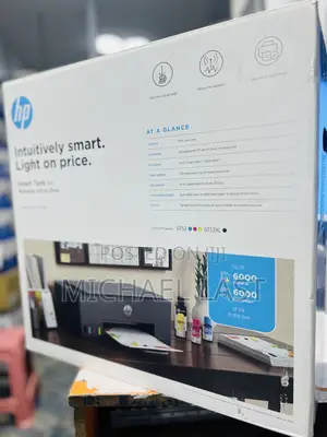 Hp Smart Tank 581 Wireless All in One