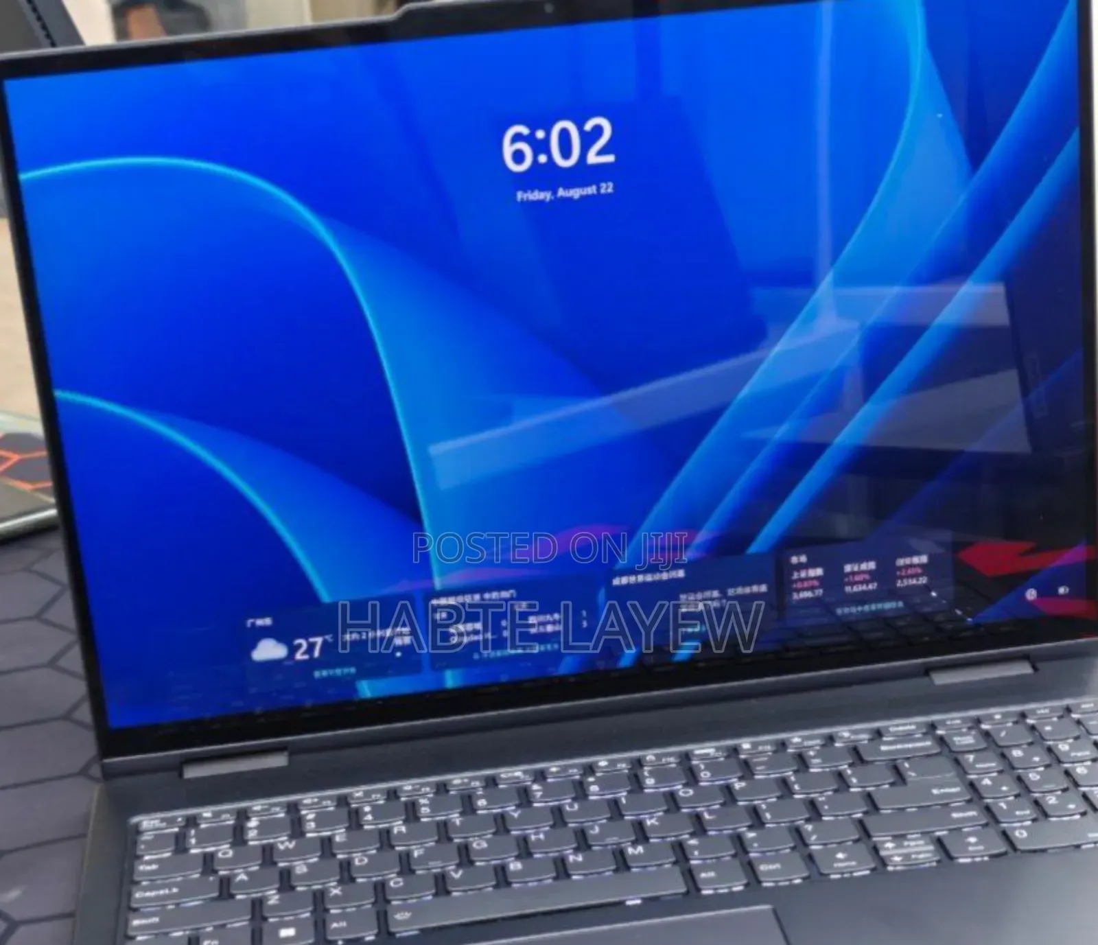 New Laptop Lenovo Yoga 7i 16GB Intel Core I7 SSD 1T