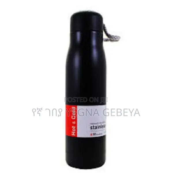 Stainless Steel Water Bottle With Rope Handle