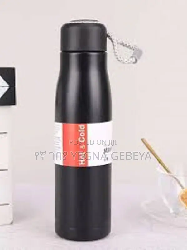 Stainless Steel Water Bottle With Rope Handle