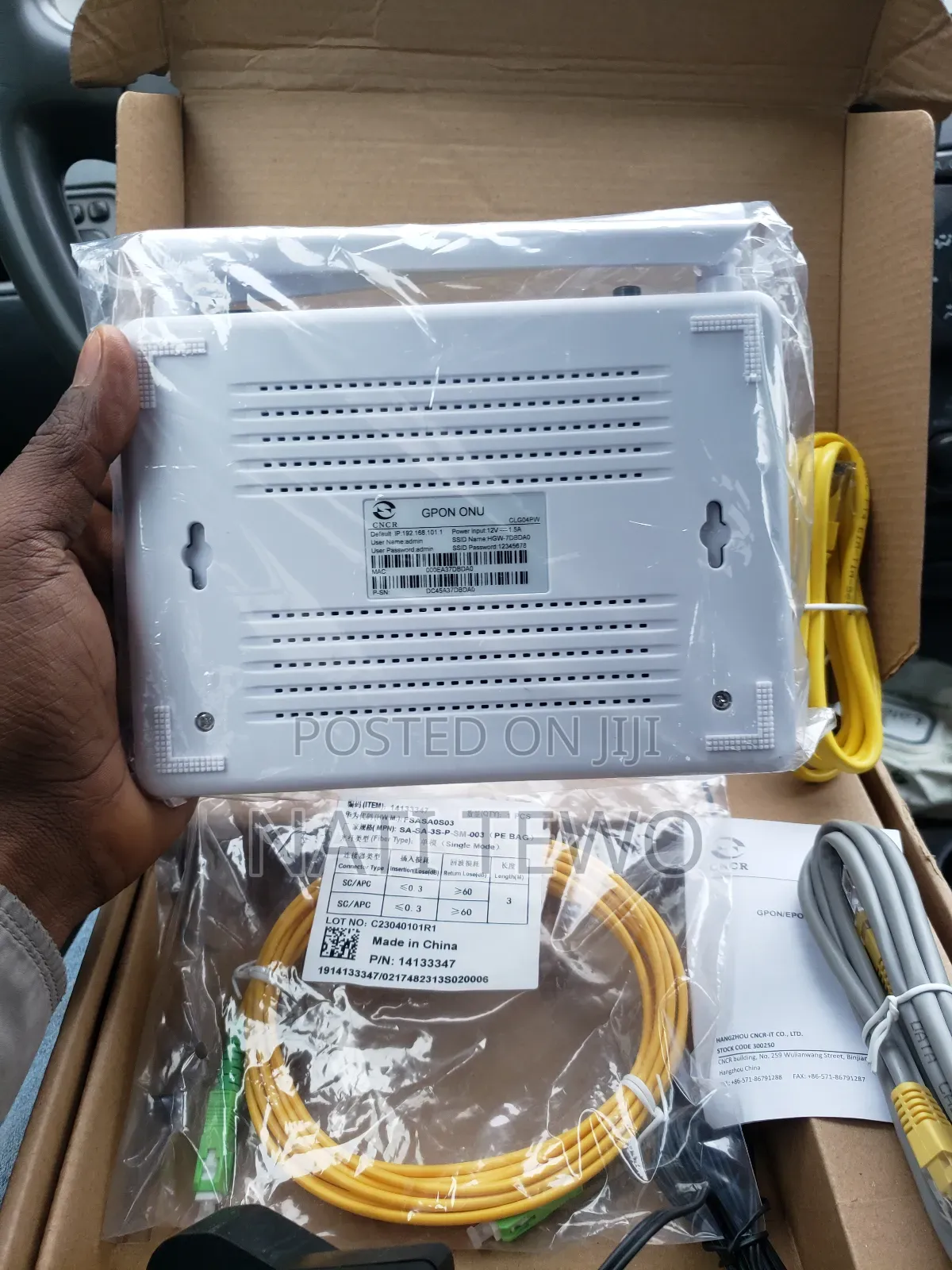 CNCR Router Faiber Gpon