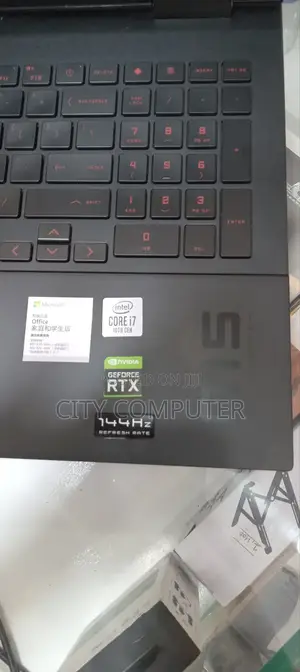 New Laptop HP Omen 15 16GB Intel Core I7 SSD 512GB