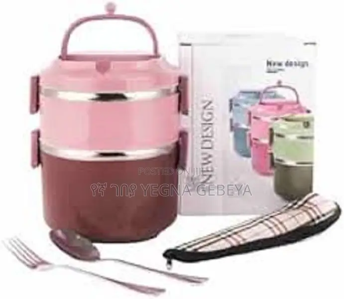 500ml Stainless Steel Lunch Box – Compact Durable