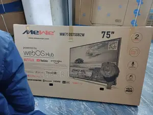 Photo - Mewe Tv 75" Smart Android Tv Webos Hub New Arrival