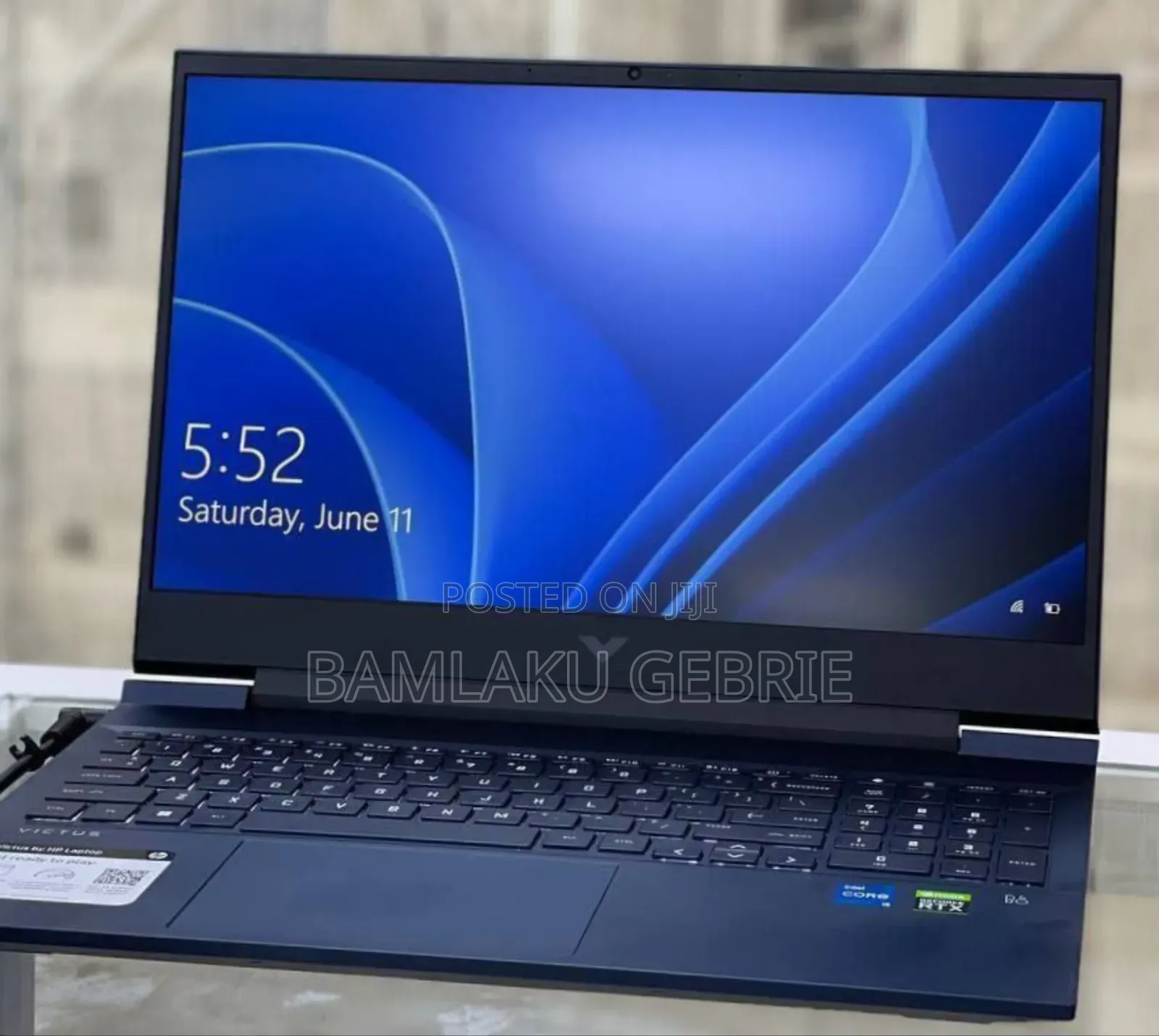 New Laptop HP Victus 16 16GB Intel Core I7 SSD 1T