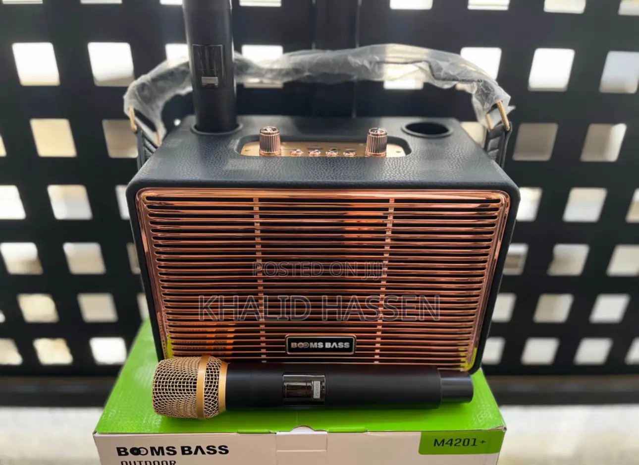 Boombass Karaoke Speaker