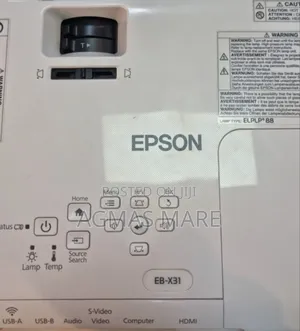 Photo - Epson Projector Model Name: Eb-X31 Hardware Interface
