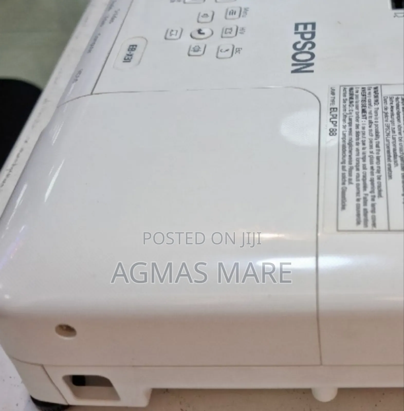 Epson Projector Model Name: Eb-X31 Hardware Interface