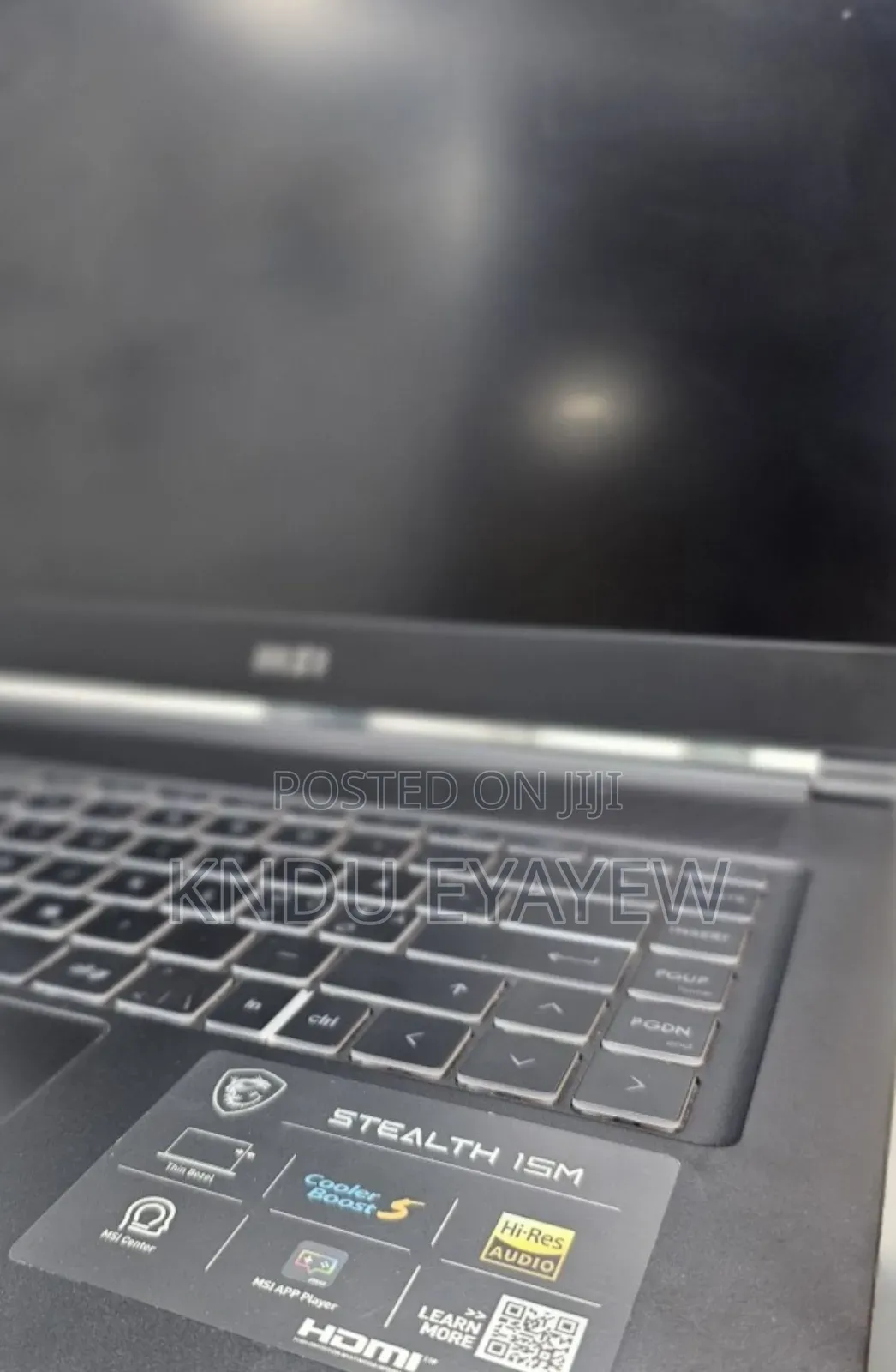 New Laptop MSI GF63 16GB Intel Core I7 SSD 512GB