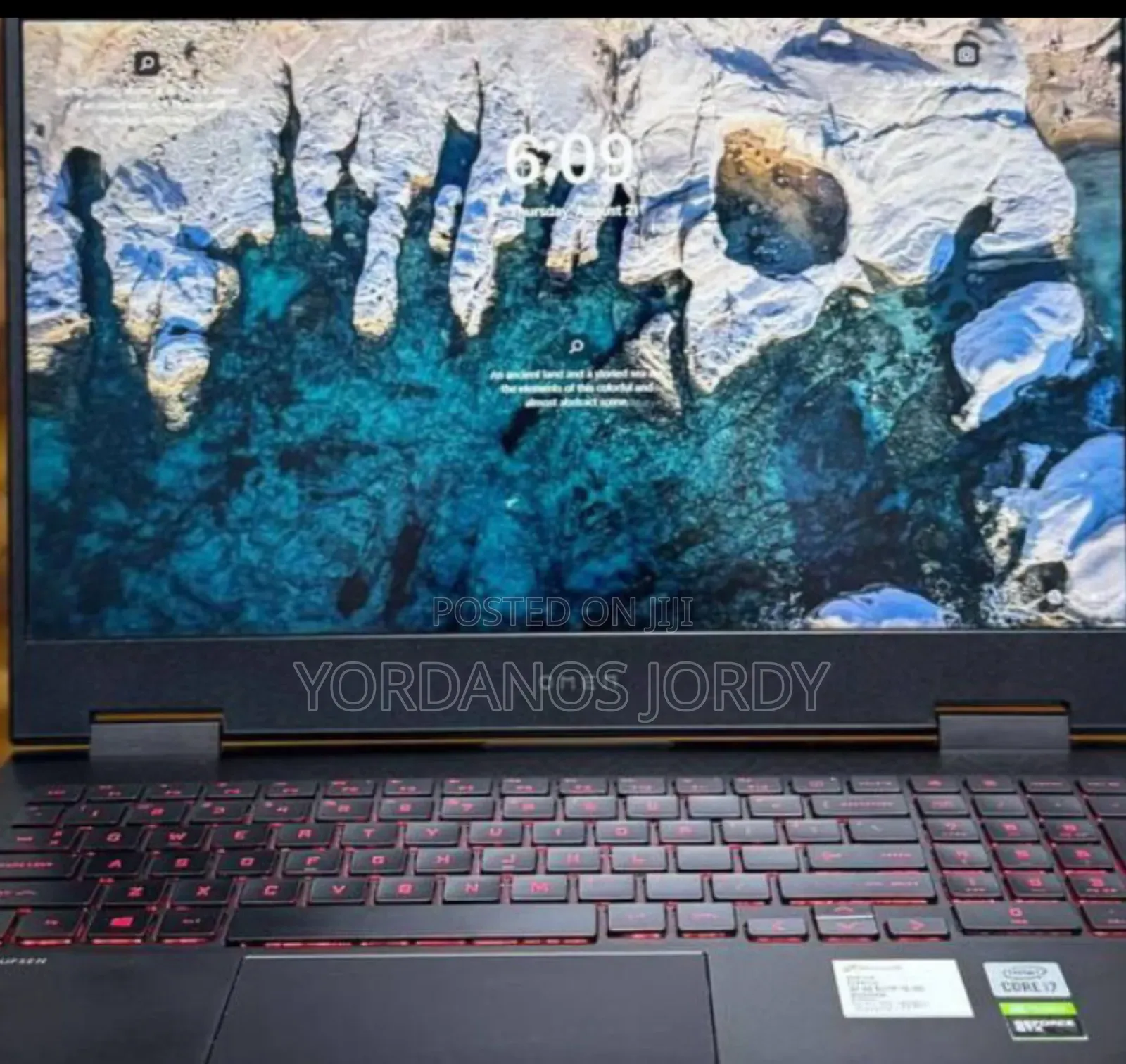 New Laptop HP Omen 15 16GB Intel Core I7 SSD 512GB