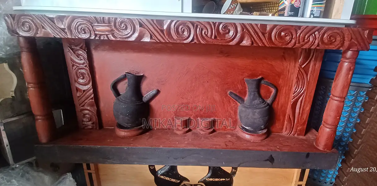 Big Wooden Rekebot for Business Coffee Ceremonies | ባለ 140 ሲኒ ረከቦት