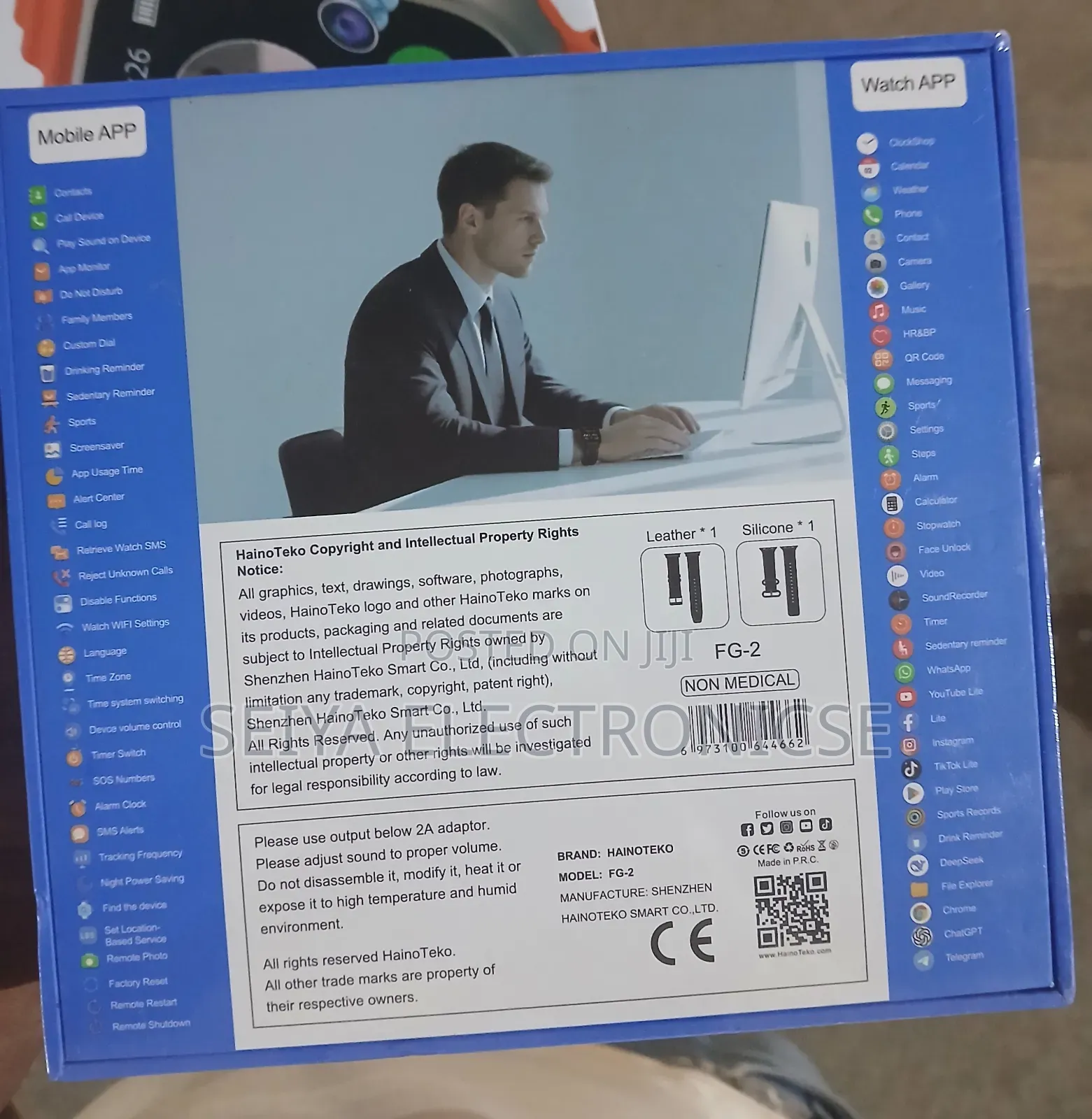 Hani Teko Smartwatch Fg-2 Sim Card Available 5g