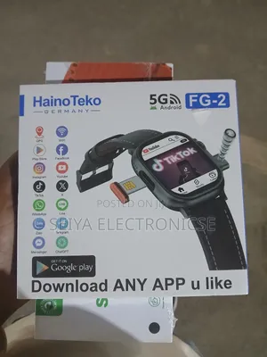 # HainoTeko FG-11 Smartwatch Sim Card Support Storage 64GB Ram 4GB