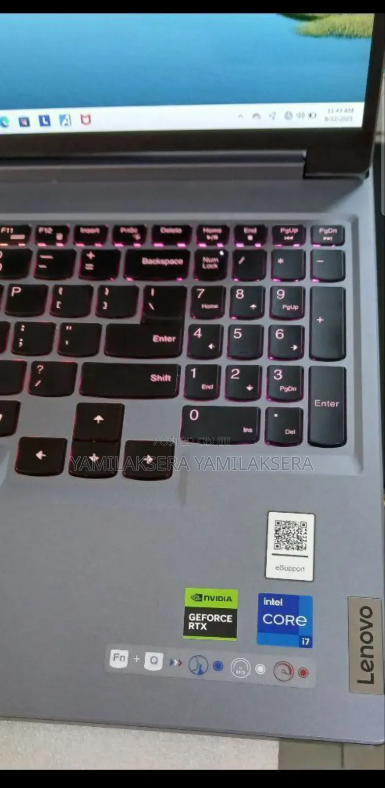 New Laptop Lenovo Legion 5 16GB Intel Core I7 SSD 1T