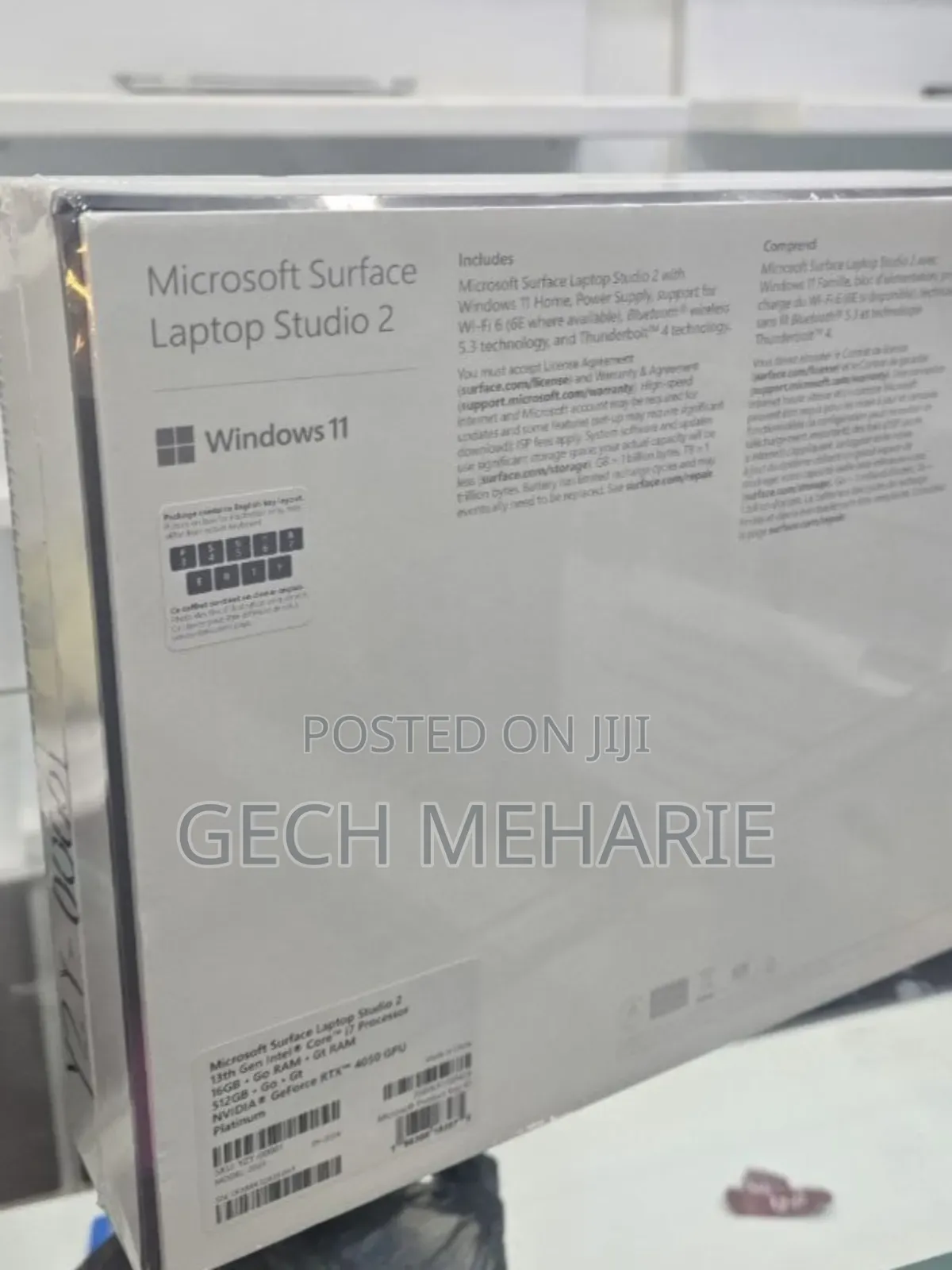 New Microsoft Surface Laptop Studio 2 16GB Intel Core I7 SSD 512GB