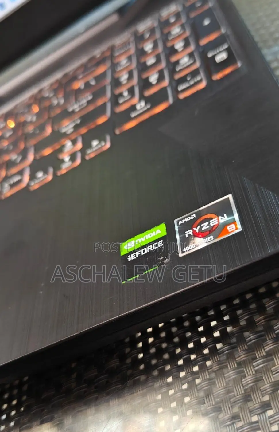 New Laptop Asus TUF Gaming A15 16GB AMD Ryzen 9 SSD 512GB