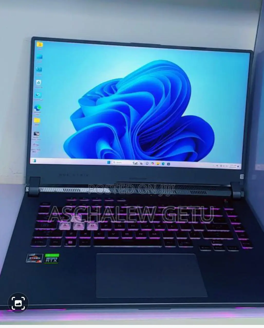 New Laptop Asus ROG Strix G15 16GB AMD Ryzen 9 SSD 1T