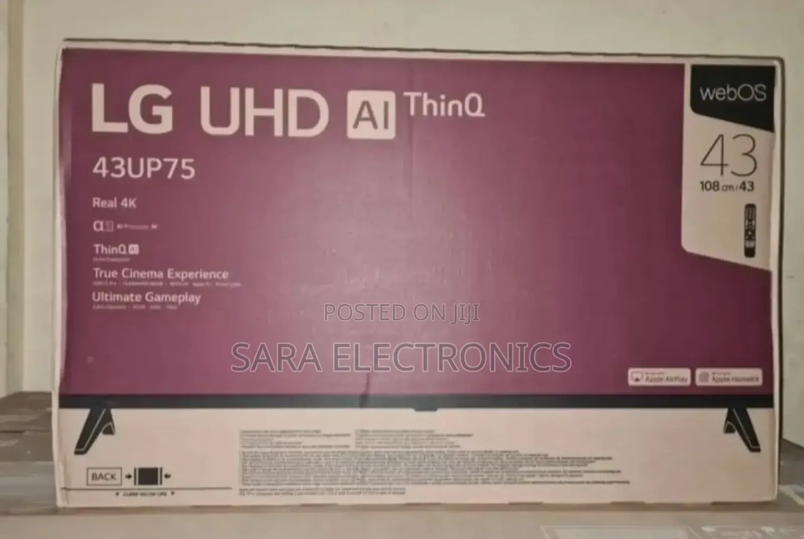 ☆Lg 43"☆ Uhd Webos Tv