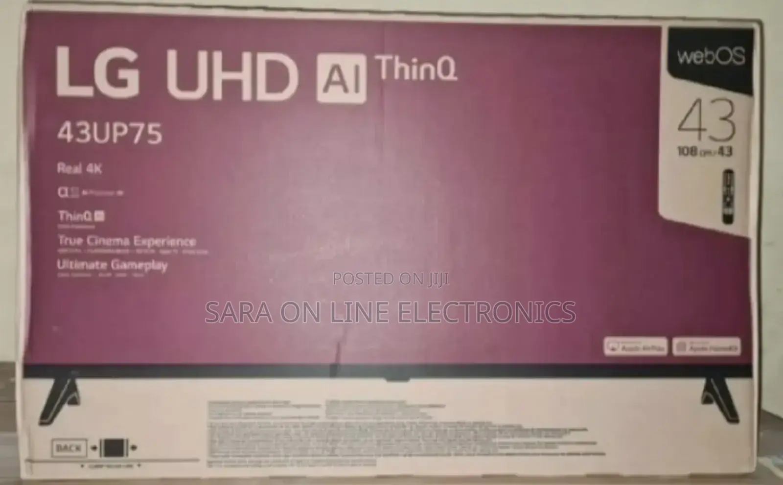 ☆Lg 43"☆ Uhd Webos Tv