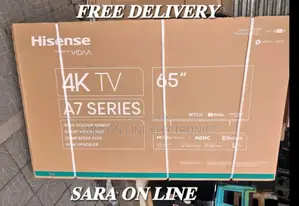 Hisence 65" °A-7 Series Tv New 2025