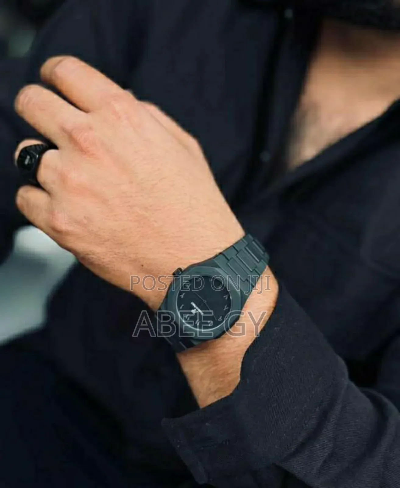 Audemars Piguet for Men Fancy Black Watches With Its Own Box on It