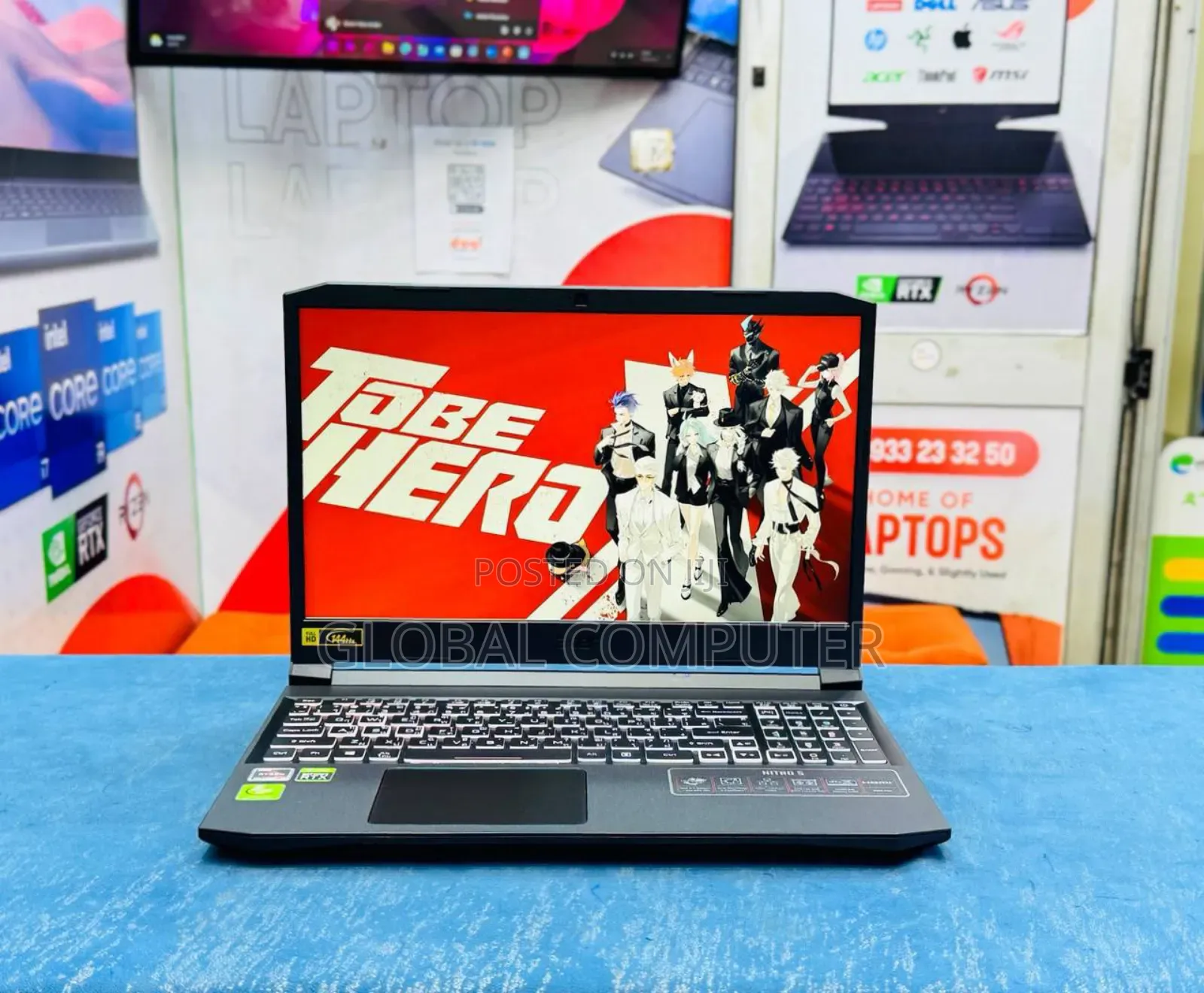 New Laptop MSI GF63 16GB Intel Core i7 SSD 512GB