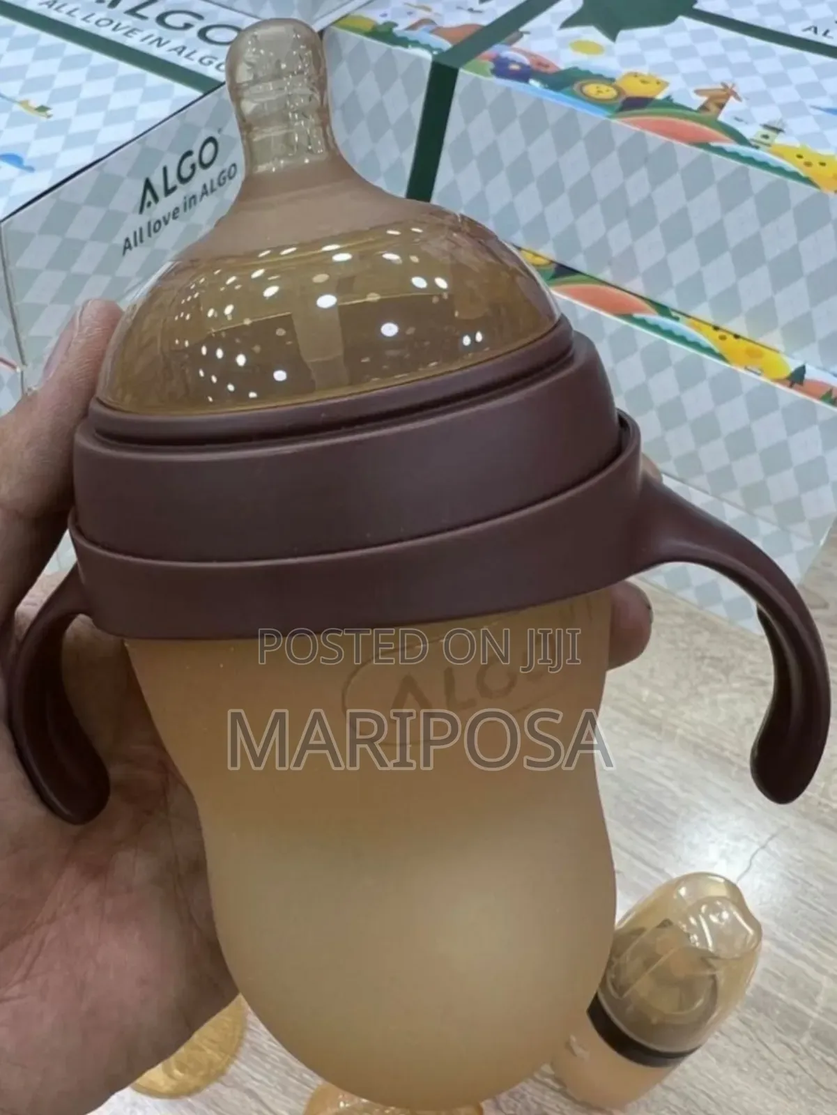 6 Pieces Bpa Free Silicone Baby Bottle