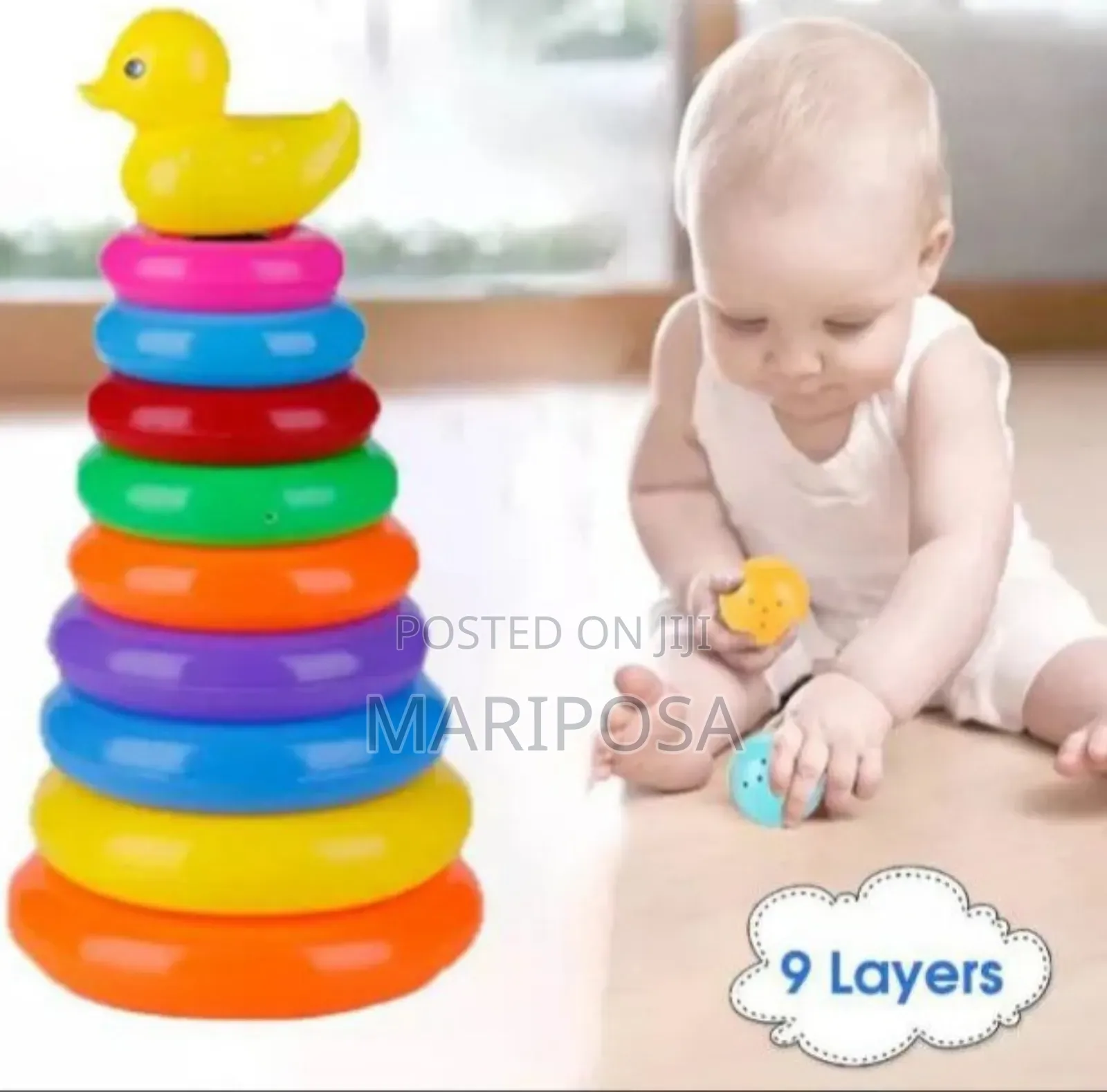 Children Puzzle Pyramid