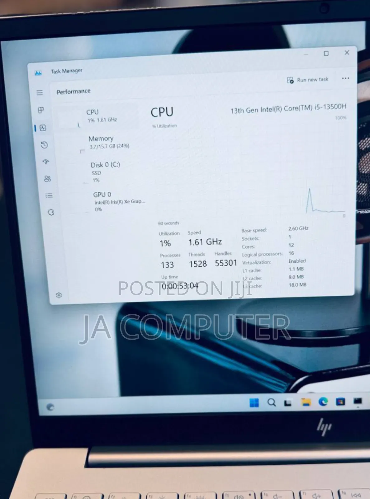 New Laptop HP Pavilion 15 16GB Intel Core I5 SSD 1T