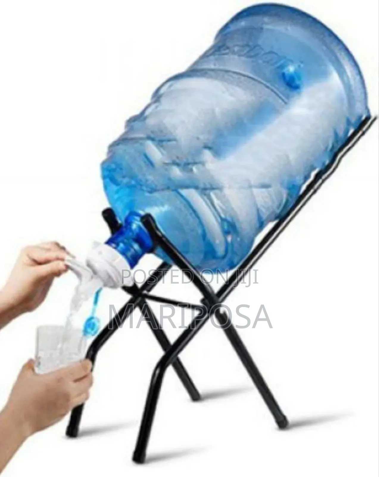 Foldable Water Bottle Stand With Dispenser
