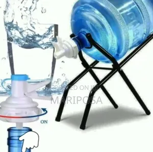 Foldable Water Bottle Stand With Dispenser