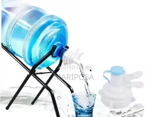 Foldable Water Bottle Stand With Dispenser