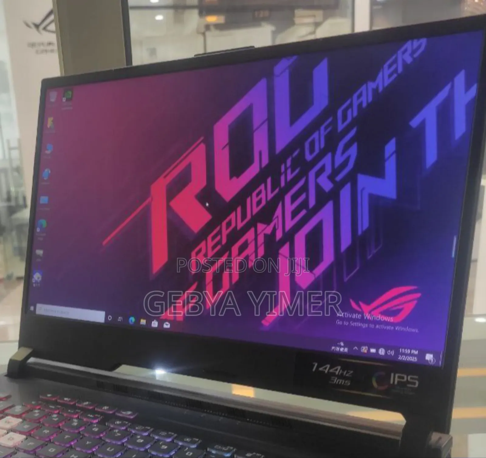 New Laptop Asus ROG Strix G15 16GB Intel Core I7 SSD 512GB