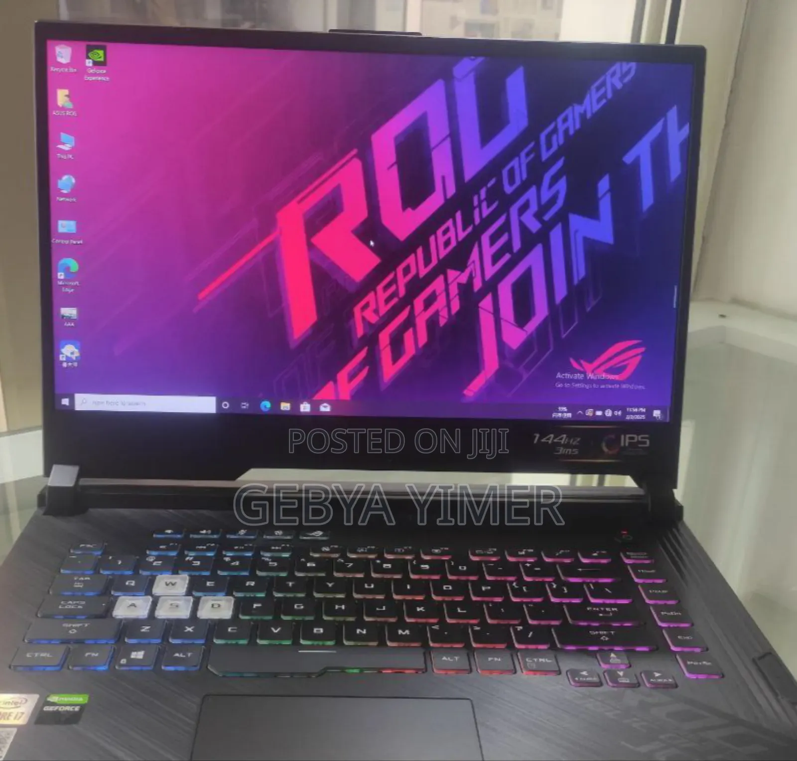 New Laptop Asus ROG Strix G15 16GB Intel Core I7 SSD 512GB